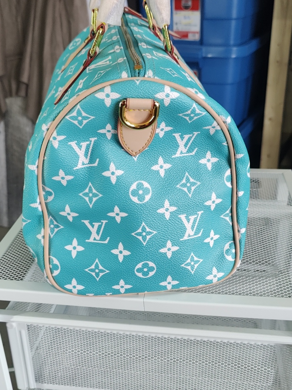 Turquoise Blue Handbag - Picture 11 of 11
